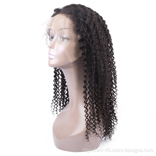 Brazilian Kinky Curl Ponytail 6x13 Lace Front wig in Brazil